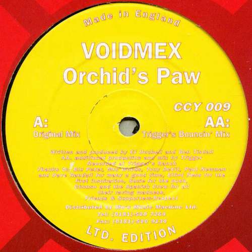 Cover Voidmex - Orchid's Paw (12, Ltd) Schallplatten Ankauf