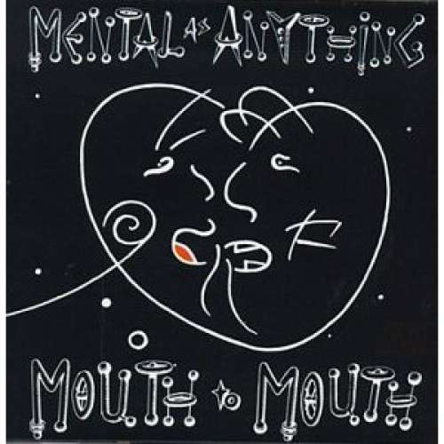 Cover Mental As Anything - Mouth To Mouth (LP, Album) Schallplatten Ankauf