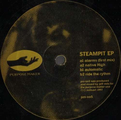 Cover Jeff Mills - Steampit EP (12, EP) Schallplatten Ankauf