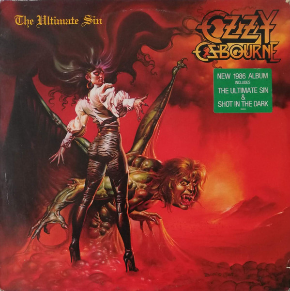 Cover Ozzy Osbourne - The Ultimate Sin (LP, Album) Schallplatten Ankauf