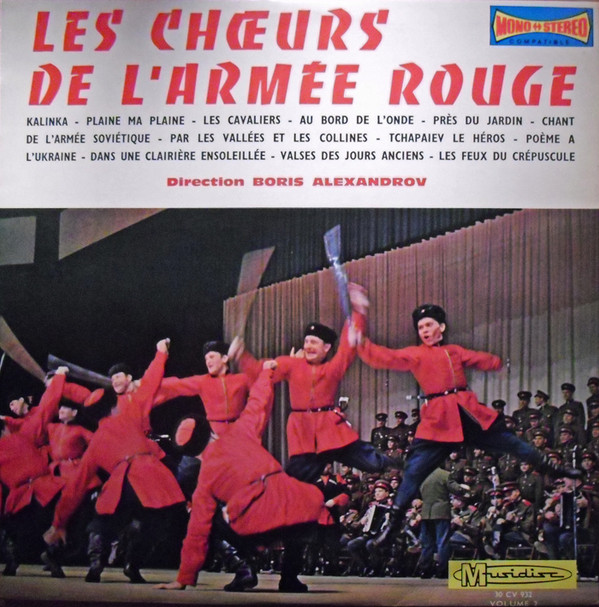 Cover Les Chœurs De L'Armée Rouge* Direction Boris Alexandrov - Les Chœurs De L'Armée Rouge (Volume 2) (LP) Schallplatten Ankauf