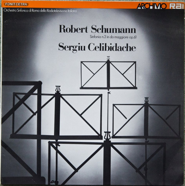 Bild Sergiu Celibidache, Orchestra Sinfonica Di Roma Della RAI, Robert Schumann - Symphony No. 2, Op. 61 (LP, Mono) Schallplatten Ankauf
