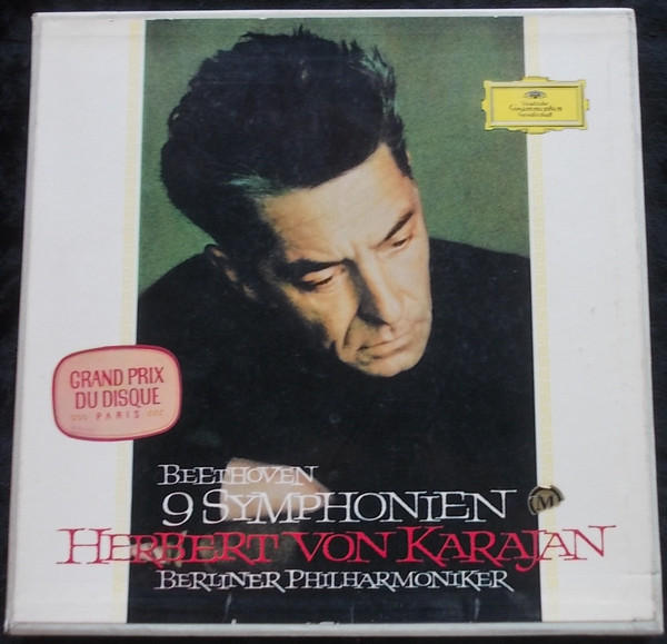 Cover Beethoven*, Herbert von Karajan, Berliner Philharmoniker - 9 Symphonien (8xLP, RE + Box) Schallplatten Ankauf