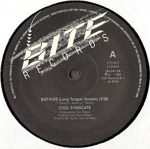 Cover Cool Syndicate - Bat-Kiss (12) Schallplatten Ankauf