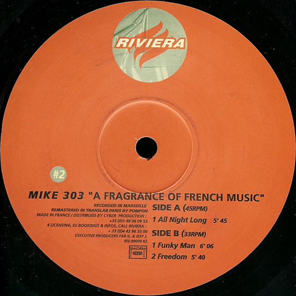 Cover Mike 303 - A Fragrance Of French Music Volume #2 (12) Schallplatten Ankauf