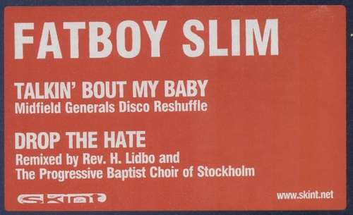 Cover Talkin' Bout My Baby / Drop The Hate Schallplatten Ankauf
