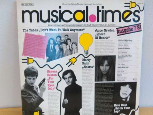 Cover Various - Musical Times Ausgabe 7'81 (LP, Comp, Promo) Schallplatten Ankauf