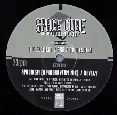 Cover Space Cube - The Unreleased Project E.P. (12, EP) Schallplatten Ankauf
