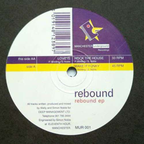 Cover Rebound - Rebound EP (12, EP) Schallplatten Ankauf