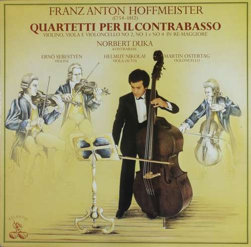 Cover Franz Anton Hoffmeister, Norbert Duka - Quartetti Per Il Contrabasso (LP) Schallplatten Ankauf
