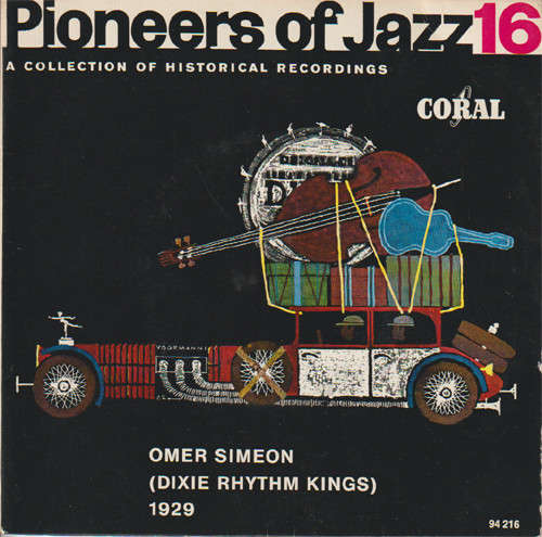 Cover Omer Simeon - Pioneers Of Jazz (Omer Simeon Dixie Rhythm Kings 1929) (7, EP) Schallplatten Ankauf