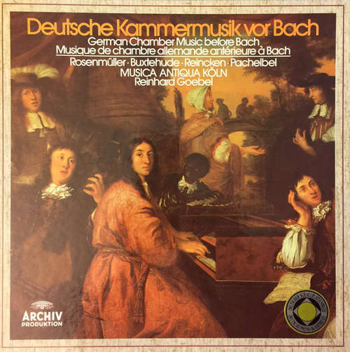 Cover Musica Antiqua Köln, Reinhard Goebel - Deutsche Kammermusik Vor Bach (3xLP + Box) Schallplatten Ankauf