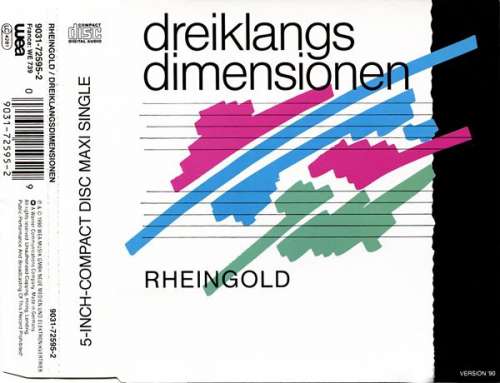 Cover Rheingold - Dreiklangsdimensionen - Version '90 (CD, Maxi) Schallplatten Ankauf