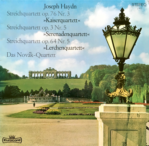 Cover Joseph Haydn, Das Novák-Quartett* - Streichquartett Op. 76 Nr. 3・Streichquartett Op. 3 Nr. 5・Streichquartett Op. 64 Nr. 5 (LP, Album) Schallplatten Ankauf