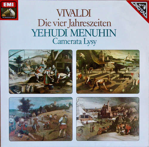 Cover Vivaldi*, Yehudi Menuhin, Camerata Lysy* - Die Vier Jahreszeiten (LP, Album) Schallplatten Ankauf
