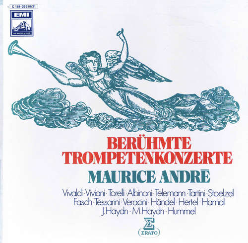 Cover Maurice André - Berühmte Trompetenkonzerte (4xLP, Comp) Schallplatten Ankauf