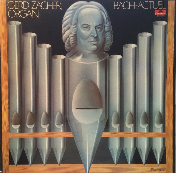 Cover Gerd Zacher - Bach-Actuel (LP, Album) Schallplatten Ankauf