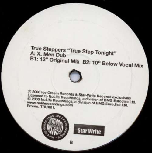 Cover True Steppers - True Step Tonight (12, Promo) Schallplatten Ankauf