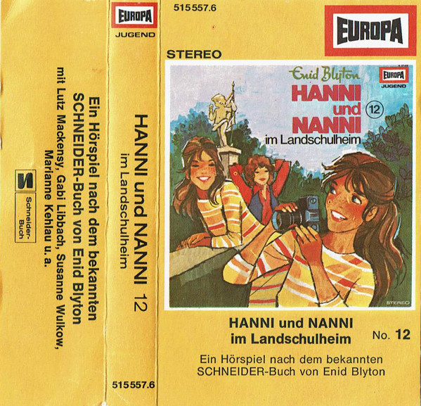 Cover Enid Blyton - Hanni Und Nanni Im Landschulheim (Cass, RE) Schallplatten Ankauf