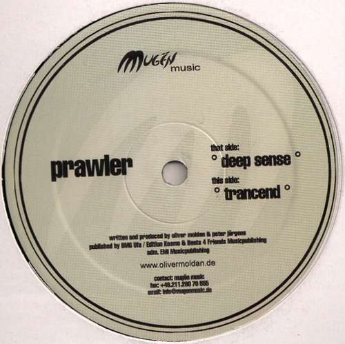 Cover Prawler - Deep Sense / Trancend (12) Schallplatten Ankauf