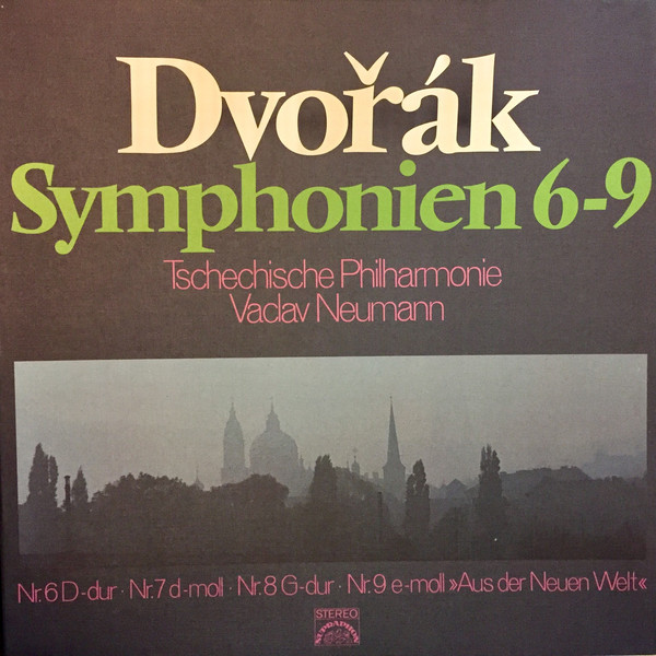 Cover Dvořák*, Tschechische Philharmonie*, Václav Neumann - Symphonien 6~9 (4xLP, Boo + Box) Schallplatten Ankauf