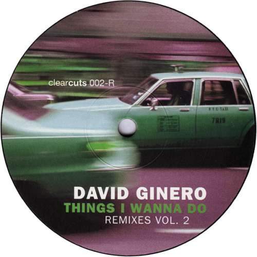 Cover David Ginero - Things I Wanna Do (Remixes Vol. 2) (12) Schallplatten Ankauf