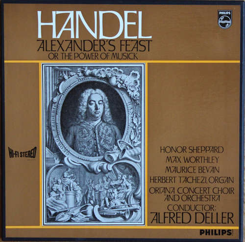 Cover Händel*, Oriana Concert Choir And Orchestra*, Alfred Deller - Alexanders Feast (2xLP) Schallplatten Ankauf