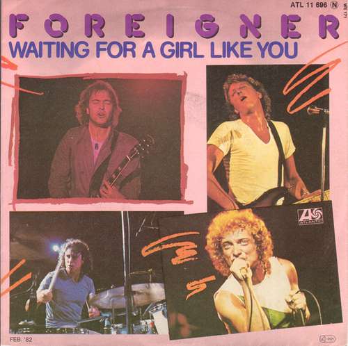 Cover Foreigner - Waiting For A Girl Like You (7, Single) Schallplatten Ankauf