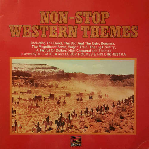 Cover Al Caiola, Leroy Holmes & His Orchestra* - Non-Stop Western Themes (LP, Album) Schallplatten Ankauf