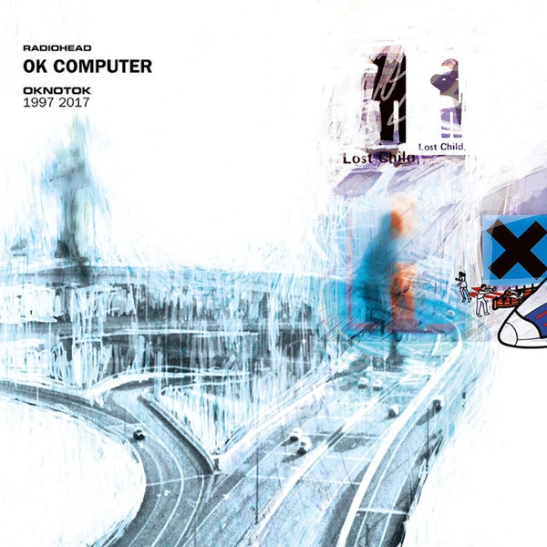 Cover Radiohead - OK Computer OKNOTOK 1997 2017 (2xLP, Album, RE, RM, 180 + LP, Comp, 180) Schallplatten Ankauf