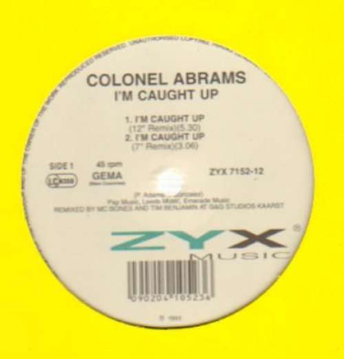 Cover Colonel Abrams - I'm Caught Up (12) Schallplatten Ankauf