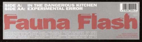 Cover Fauna Flash - In The Dangerous Kitchen / Experimental Error (12) Schallplatten Ankauf