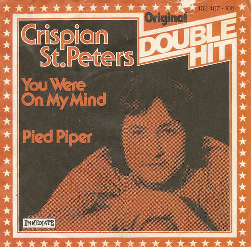 Cover Crispian St. Peters - You Were On My Mind / Pied Piper (7, Single) Schallplatten Ankauf