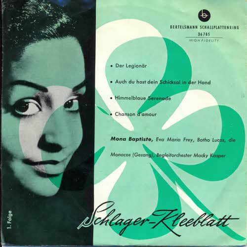 Cover Various - Schlagerkleeblatt (7, EP, Single) Schallplatten Ankauf