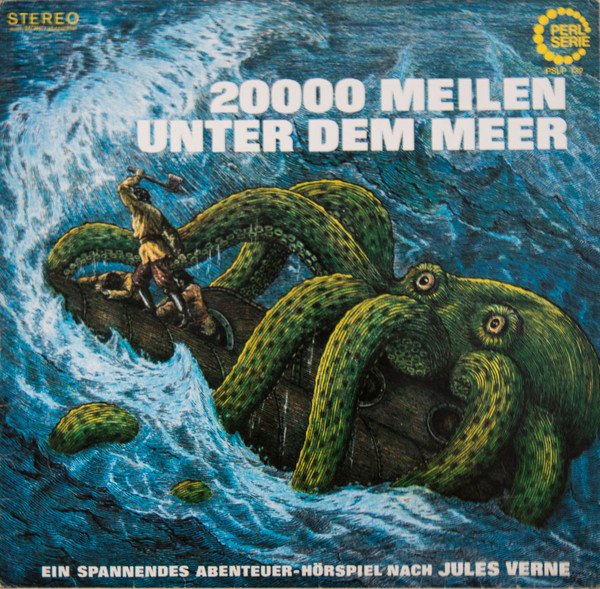 Cover Jules Verne (3) - 20000 Meilen Unter Dem Meer (LP) Schallplatten Ankauf