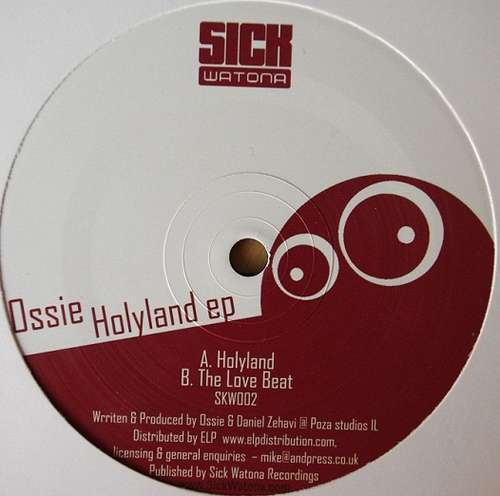 Cover Ossie - Holyland EP (12, EP) Schallplatten Ankauf