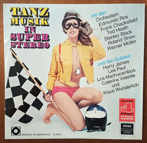 Cover Various - Tanzmusik In Super-Stereo (2xLP, Comp, Club) Schallplatten Ankauf