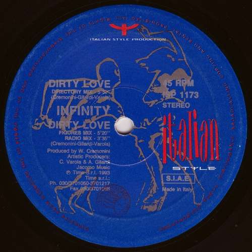 Cover Infinity (4) - Dirty Love (12) Schallplatten Ankauf