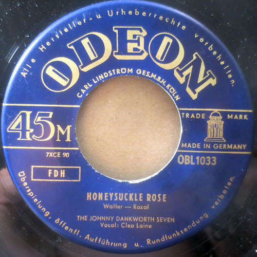 Cover The Johnny Dankworth Seven - Honeysuckle Rose / Swingin' (7) Schallplatten Ankauf