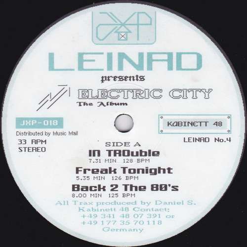 Cover Leinad* - Electric City - The Album (2xLP, Album) Schallplatten Ankauf