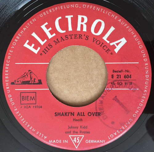 Cover Johnny Kidd And The Pirates* - Shaki'n All Over (7, Single) Schallplatten Ankauf