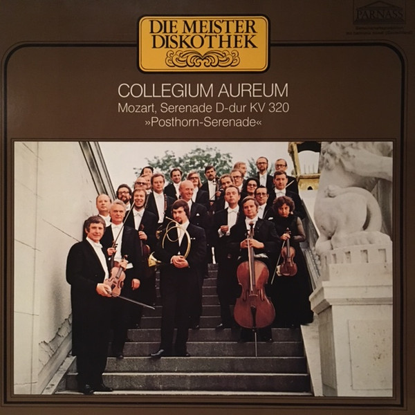 Cover Mozart*, Collegium Aureum - Serenade D-dur KV 320 Posthorn-Serenade (LP) Schallplatten Ankauf