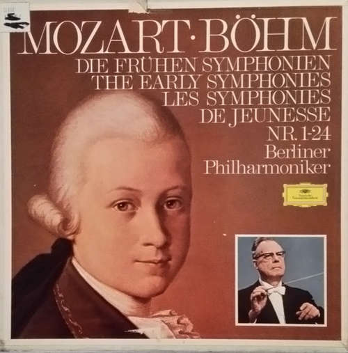 Cover Mozart*, Böhm*, Berliner Philharmoniker - The Early Symphonies Nos. 1-24 (8xLP, Album + Box) Schallplatten Ankauf