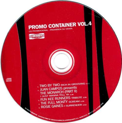 Cover Various - Promo Container Vol. 4 (CD, Comp, Promo) Schallplatten Ankauf