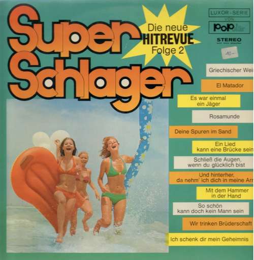 Cover Die Allstar-Crew - Super Schlager - Die Neue Hitrevue, Folge 2 (LP, Comp) Schallplatten Ankauf