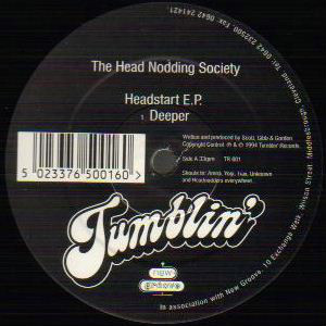 Cover The Head Nodding Society* - Headstart E.P. (12, EP) Schallplatten Ankauf