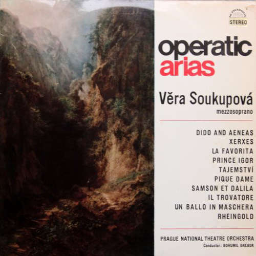 Cover Mezzosoprano* - Operatic Arias (LP) Schallplatten Ankauf