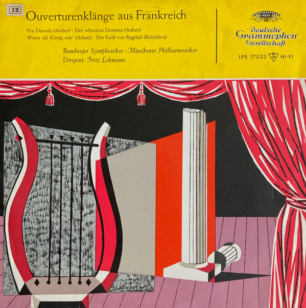 Bild Bamberger Symphoniker, Münchner Philharmoniker, Fritz Lehmann - Ouverturenklänge Aus Frankreich (10, Album) Schallplatten Ankauf