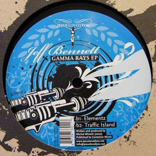 Cover Jeff Bennett - Gamma Rays EP (12, EP) Schallplatten Ankauf