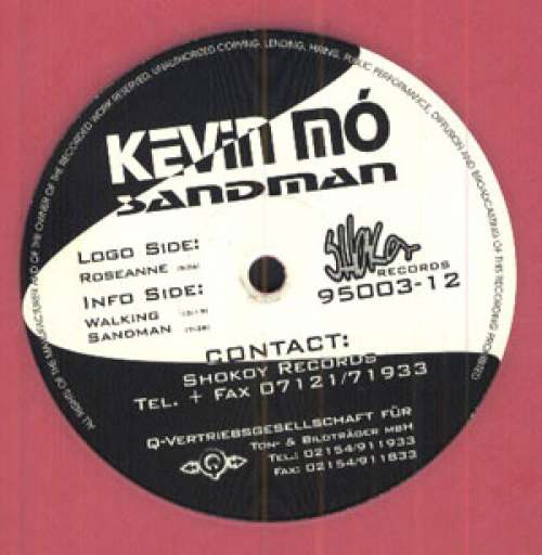 Cover Kevin Mó - Sandman (12, Pin) Schallplatten Ankauf